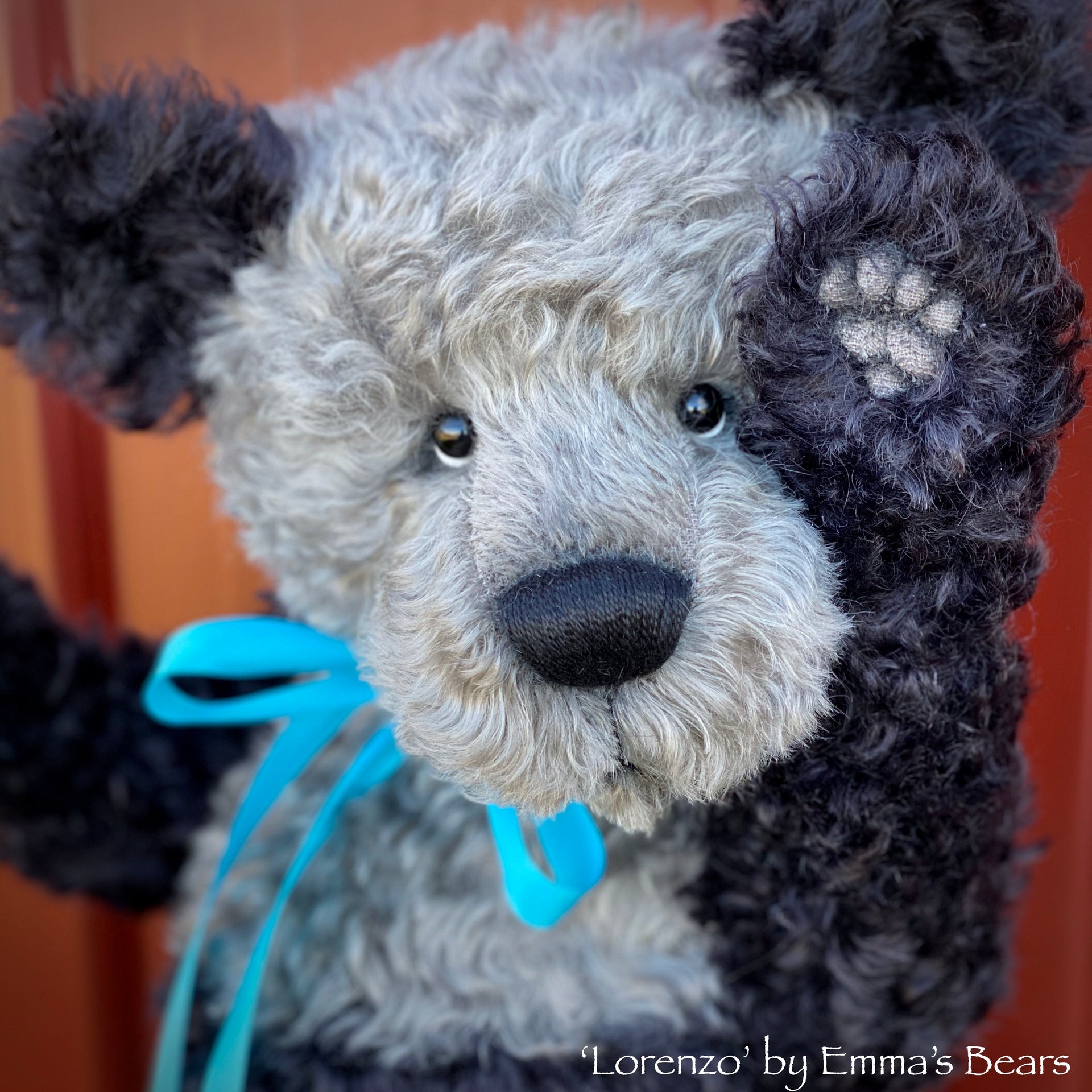 Otto - Grey Curly Kid Mohair