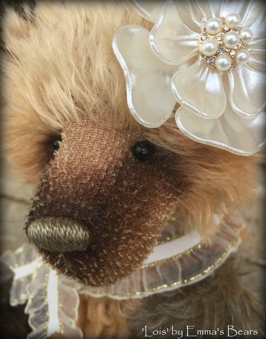 Lois - 13" mohair artist bear  - OOAK by Emma's Bears