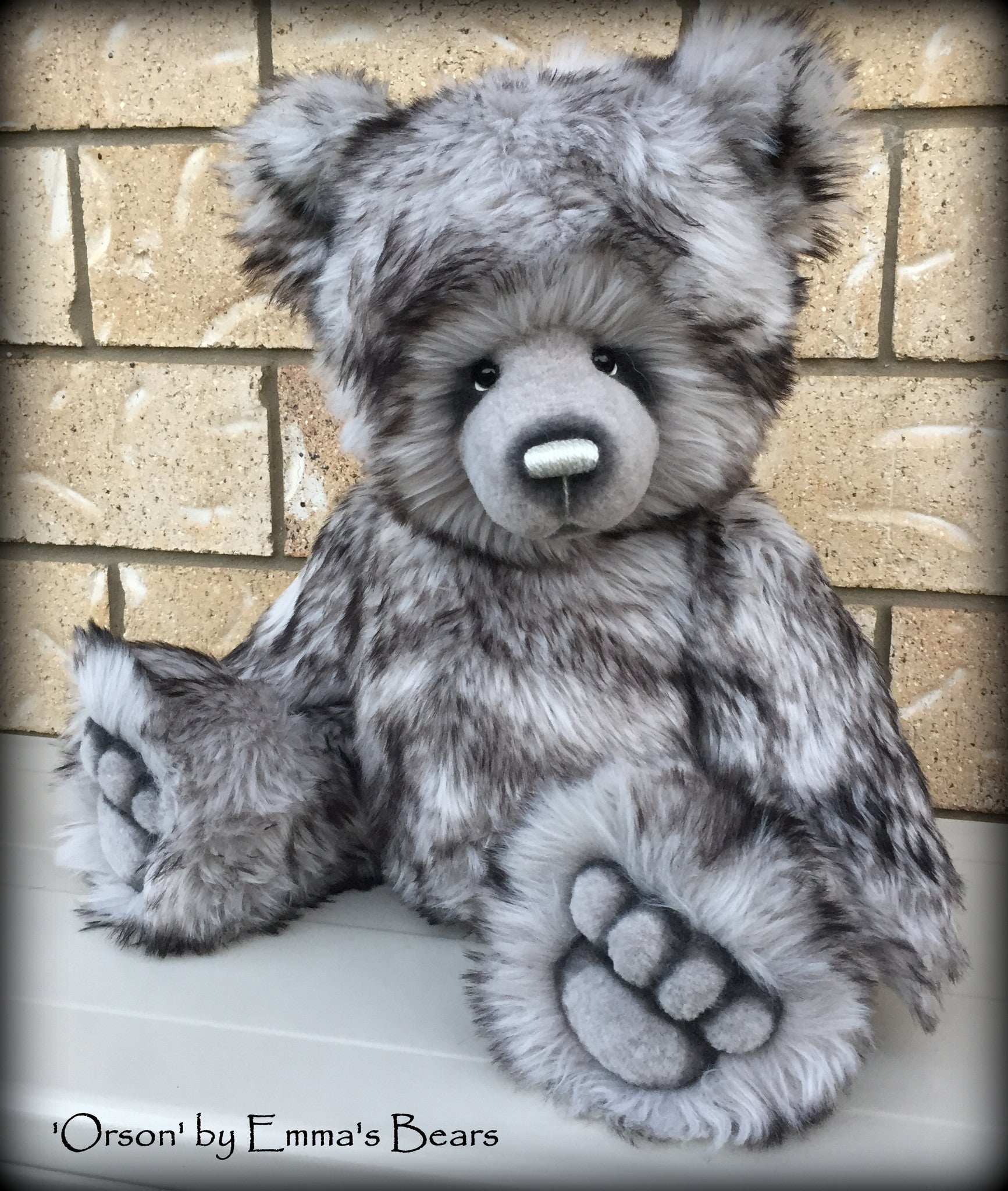Orson - 18in Faux Fur Artist Bear by Emmas Bears - OOAK