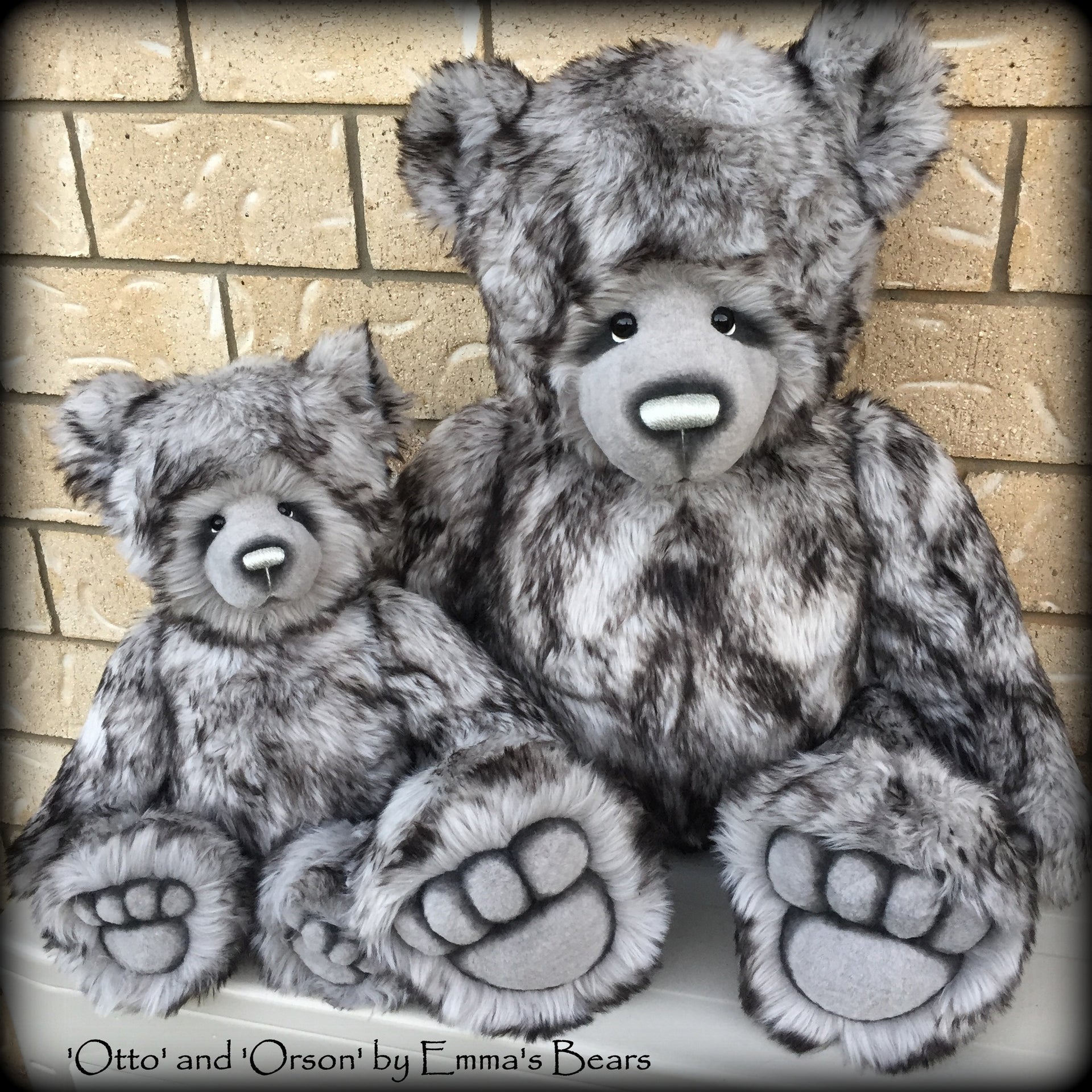 Otto - 32in Faux Fur Artist Bear by Emmas Bears - OOAK