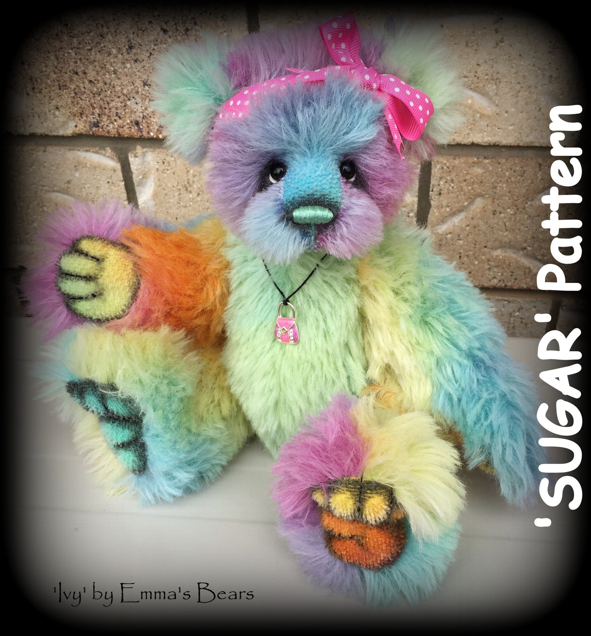 Digital PATTERN - 12" Sugar Bear